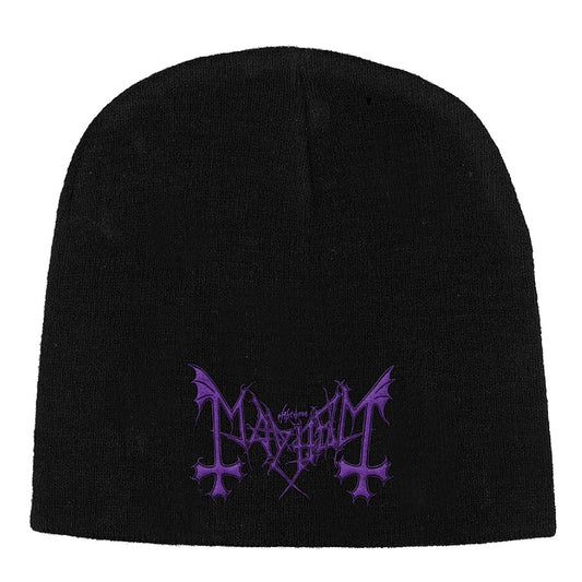 Mayhem - Purple Logo - Beanie Hat - Razamataz