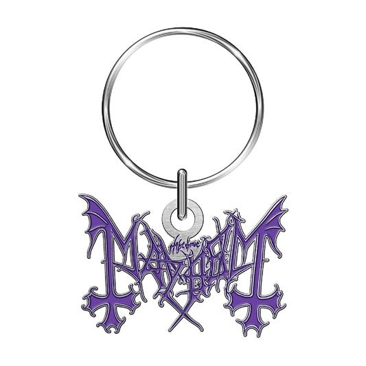 Mayhem - Purple Logo - KEYRING - Razamataz