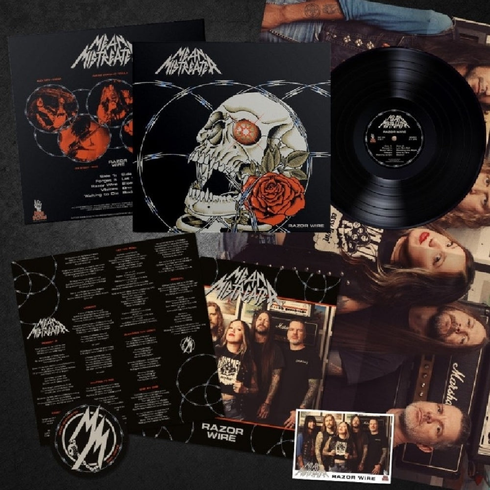 Mean Mistreater - Razor Wire - LP - Dying Victims Productions