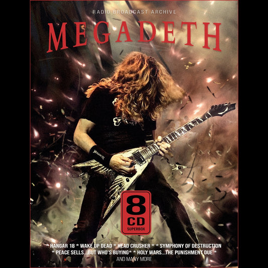 Megadeth - Megadeth (Radio Broadcast Archive) - 8CD DIGISLEEVE A5 - Laser Media
