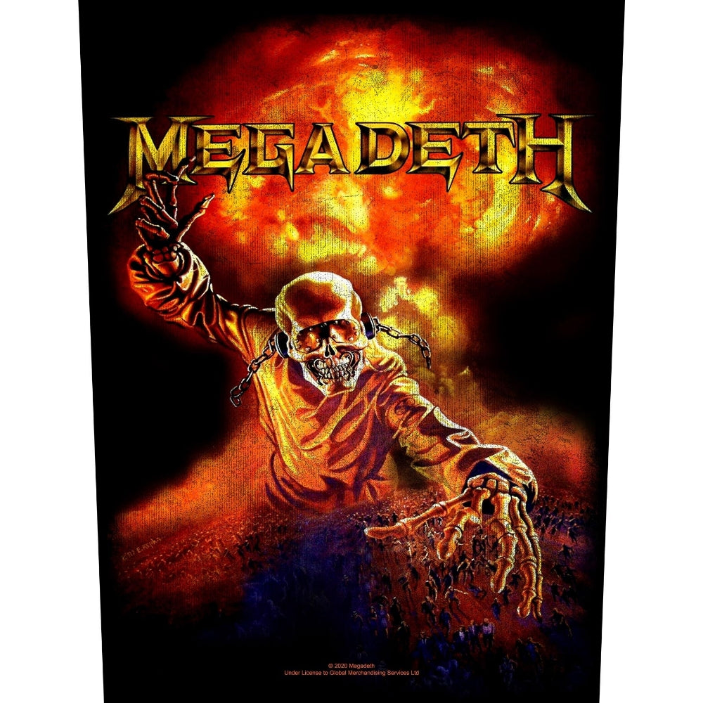 Megadeth - Nuclear - BACKPATCH - Razamataz