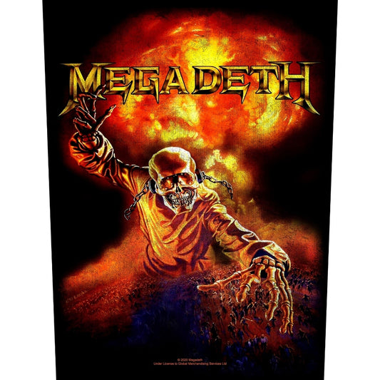 Megadeth - Nuclear - BACKPATCH - Razamataz
