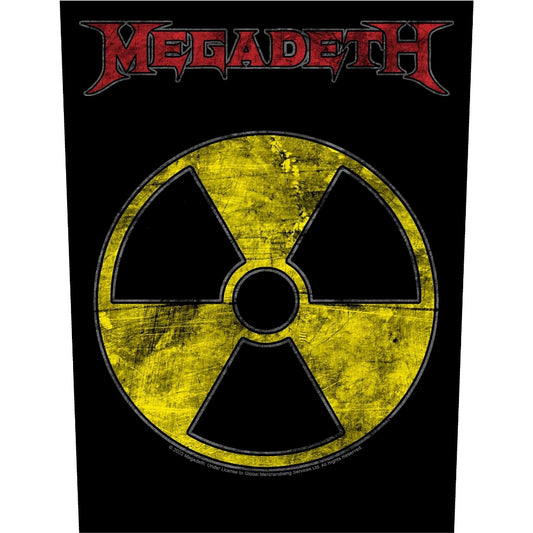 Megadeth - Radioactive - BACKPATCH - Razamataz
