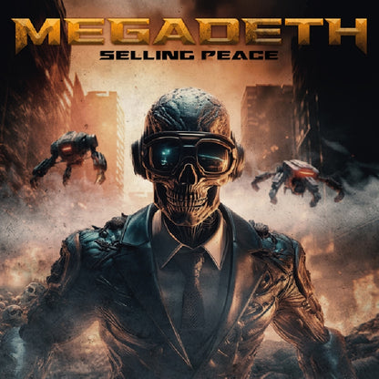 Megadeth - Selling Peace (Broadcast Recording) - LP COLOURED - Fallen Angel - Image 2