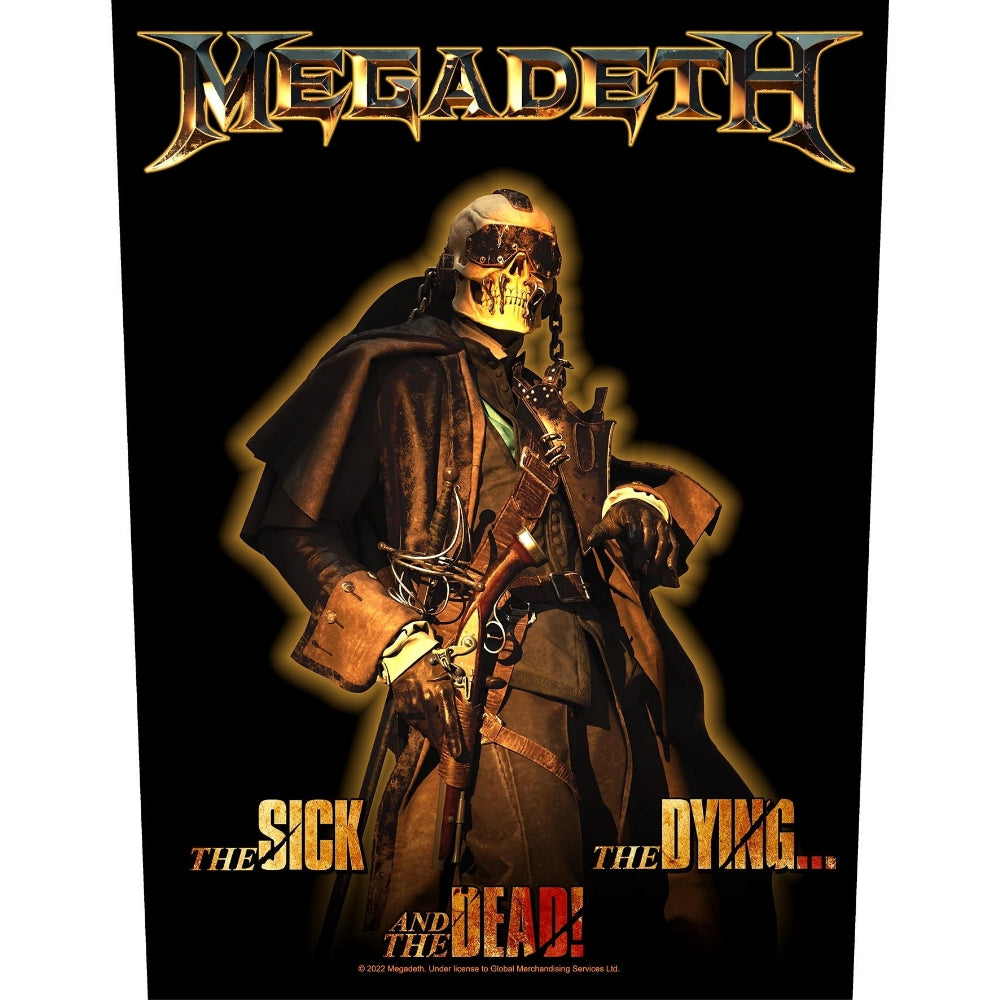 Megadeth - The Sick, The Dying And The Dead - BACKPATCH - Razamataz