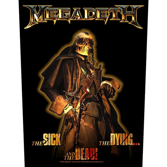 Megadeth - The Sick, The Dying And The Dead - BACKPATCH - Razamataz