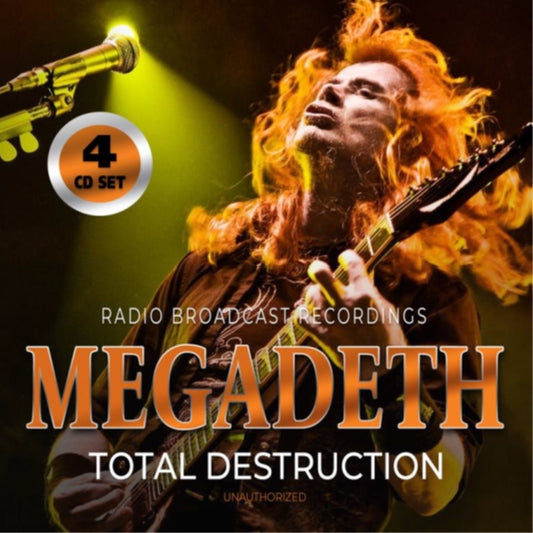 Megadeth - Total Destruction - 4CD DIGISLEEVE - Laser Media