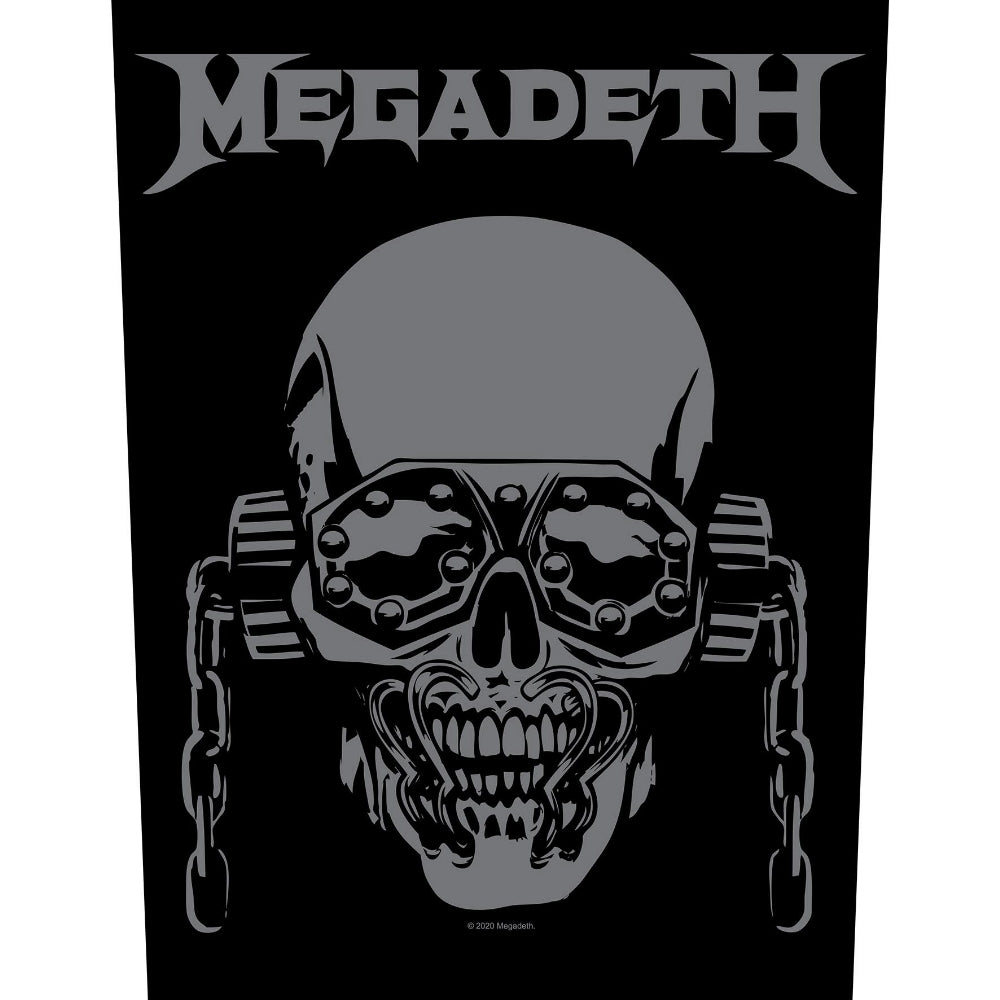 Megadeth - Vic Rattlehead - BACKPATCH - Razamataz