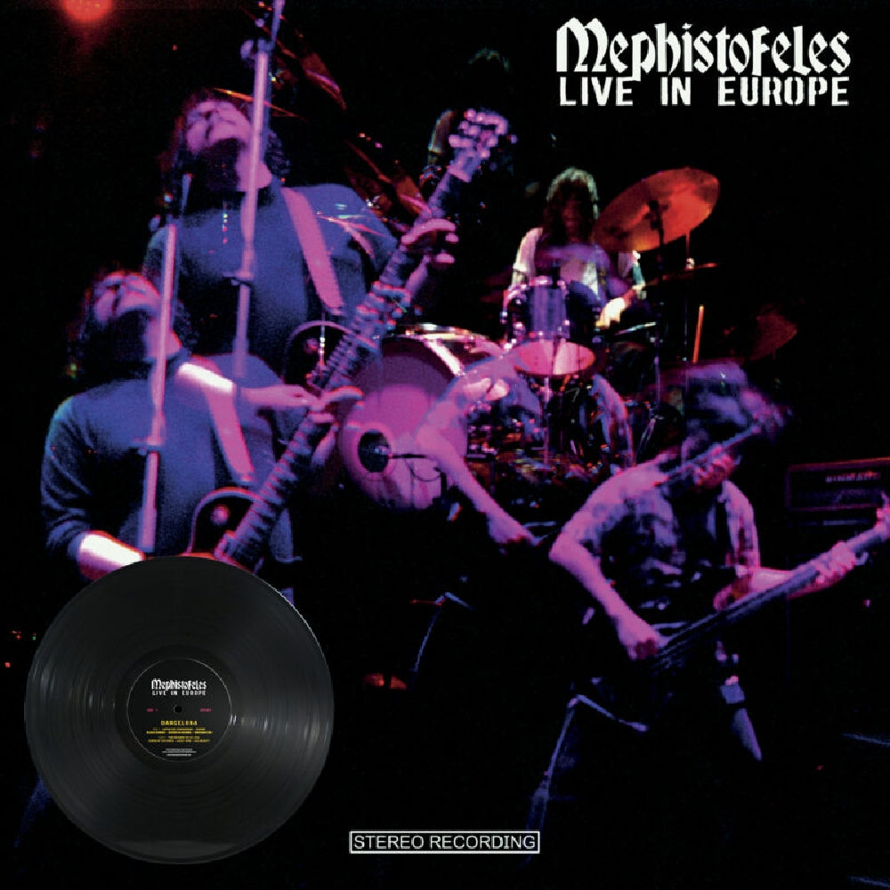 Mephistofeles - Live In Europe - DOUBLE LP GATEFOLD - Heavy Psych Sounds Records