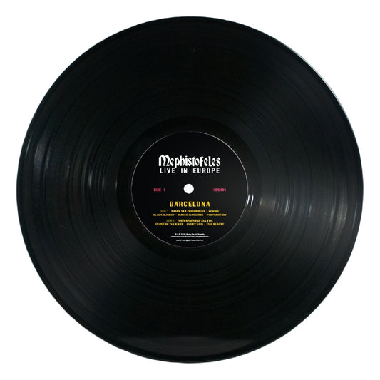 Mephistofeles - Live In Europe - DOUBLE LP GATEFOLD - Heavy Psych Sounds Records - Image 2