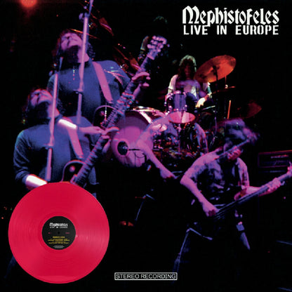 Mephistofeles - Live In Europe - DOUBLE LP GATEFOLD COLOURED - Heavy Psych Sounds Records