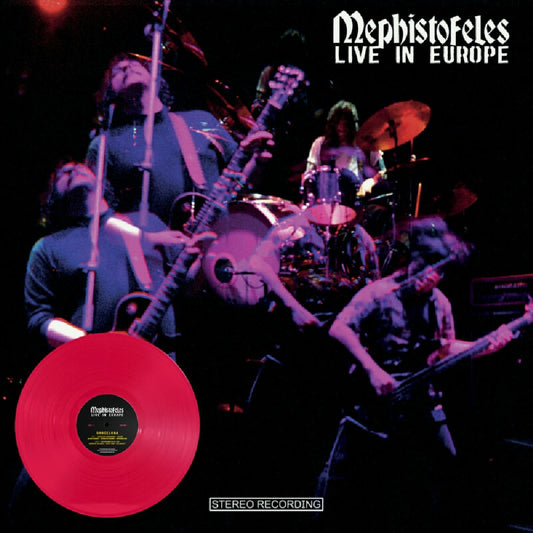Mephistofeles - Live In Europe - DOUBLE LP GATEFOLD COLOURED - Heavy Psych Sounds Records
