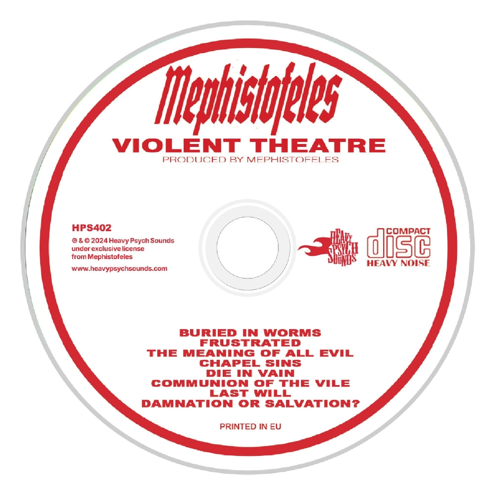 Mephistofeles - Violent Theater - CD DIGIPAK - Heavy Psych Sounds Records - Image 2