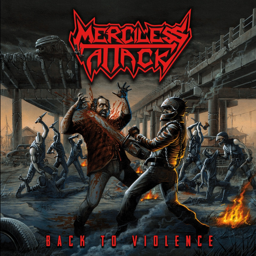 Merciless Attack - Back To Violence - CD - Punishment 18
