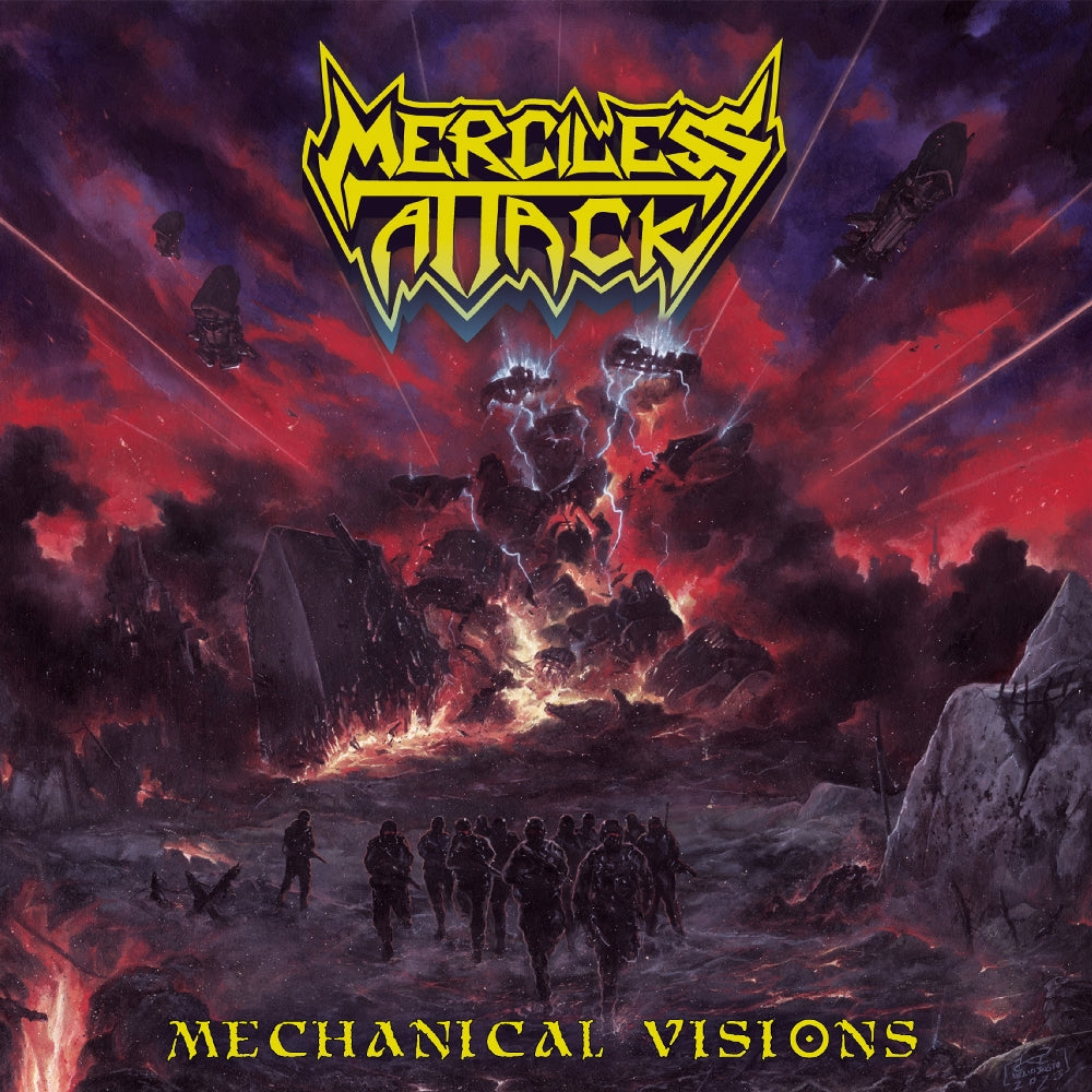 Merciless Attack - Mechanical Visions - CD - Punishment 18