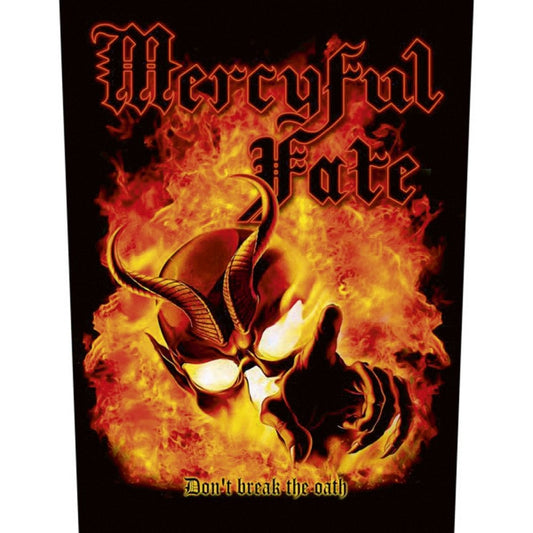 Mercyful Fate - Don't Break The Oath - BACKPATCH - Razamataz
