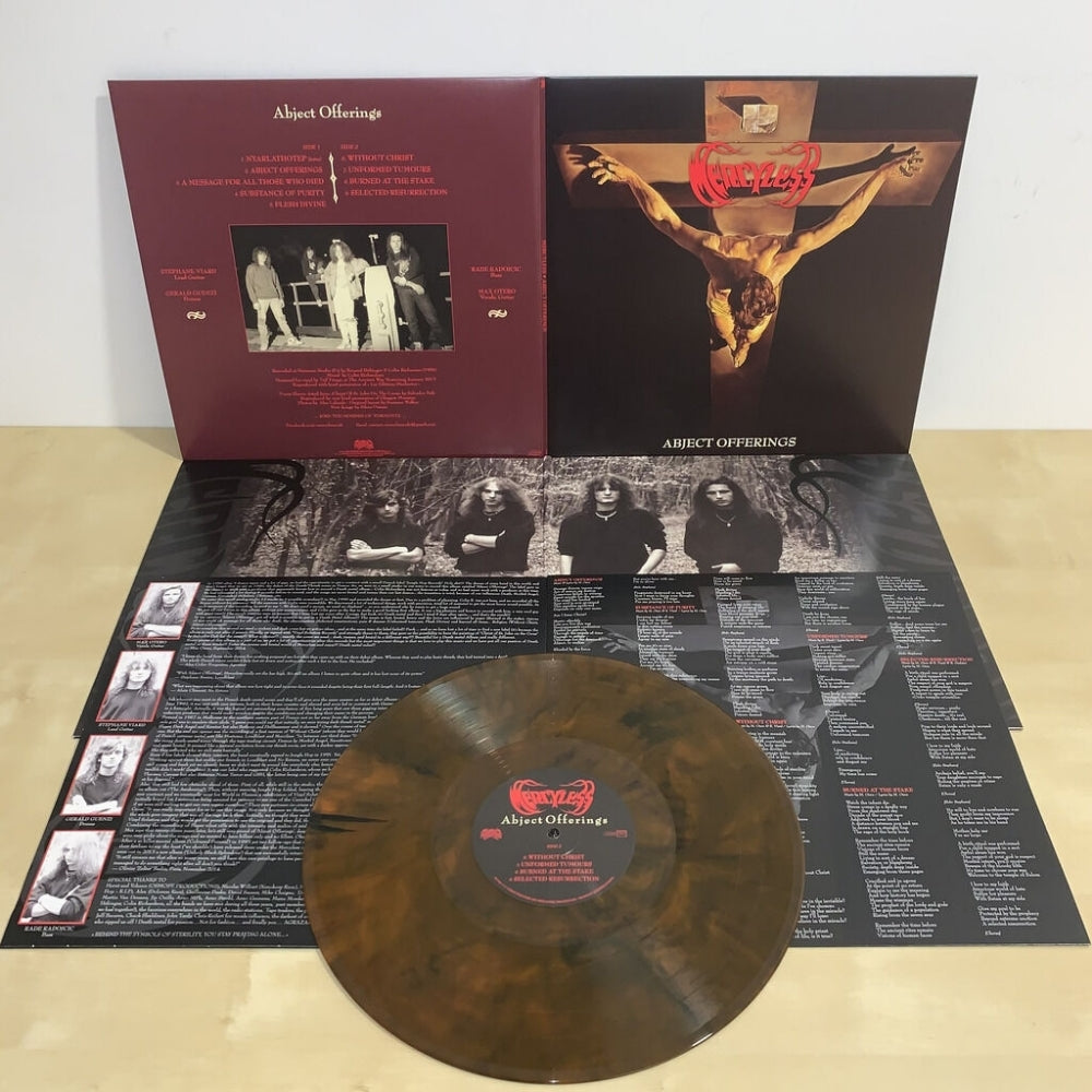 Mercyless - Abject Offerings - LP Gatefold Coloured - Osmose Productions - Image 2