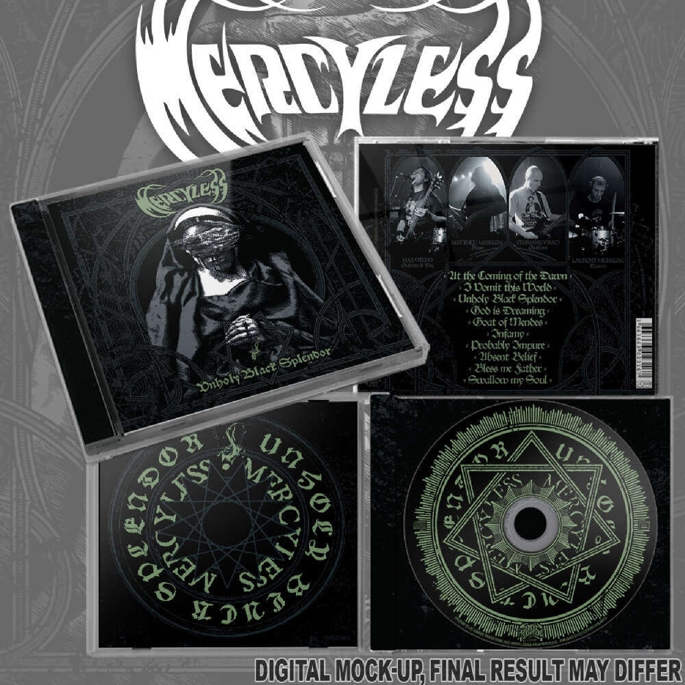 Mercyless - Unholy Black Splendor - CD - Osmose Productions - Image 2