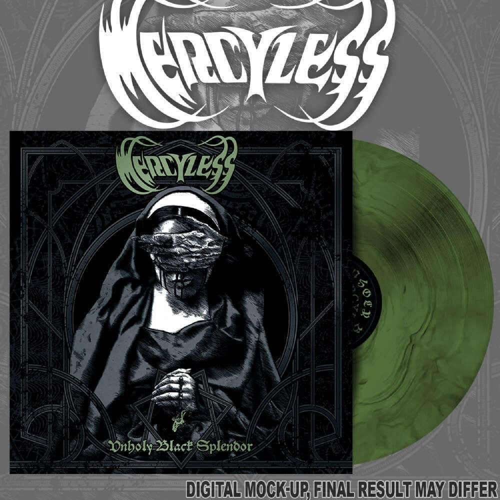 Mercyless - Unholy Black Splendor - LP COLOURED - Osmose Productions