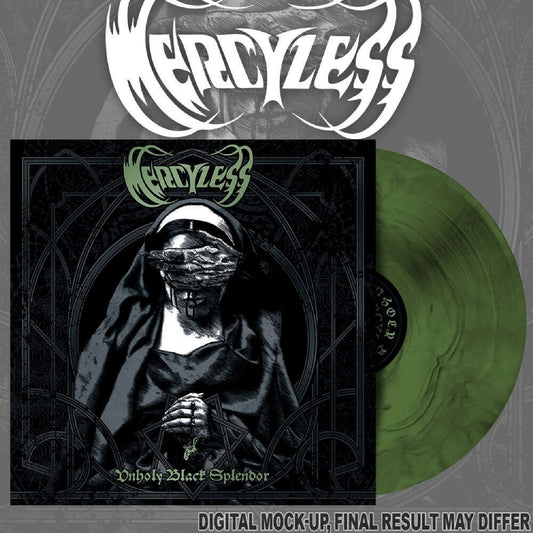 Mercyless - Unholy Black Splendor - LP COLOURED - Osmose Productions