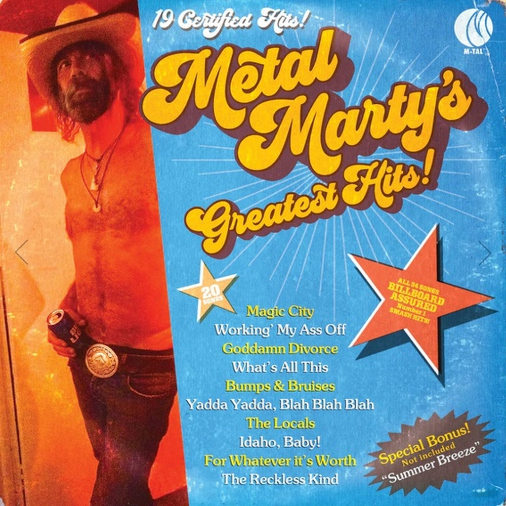 Metal Marty - Metal Marty's Greatest Hits! - LP - Reptilian
