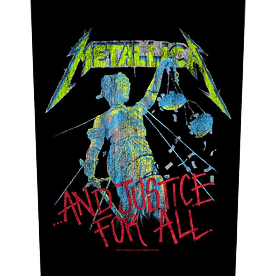 Metallica - And Justice For All - BACKPATCH - Razamataz