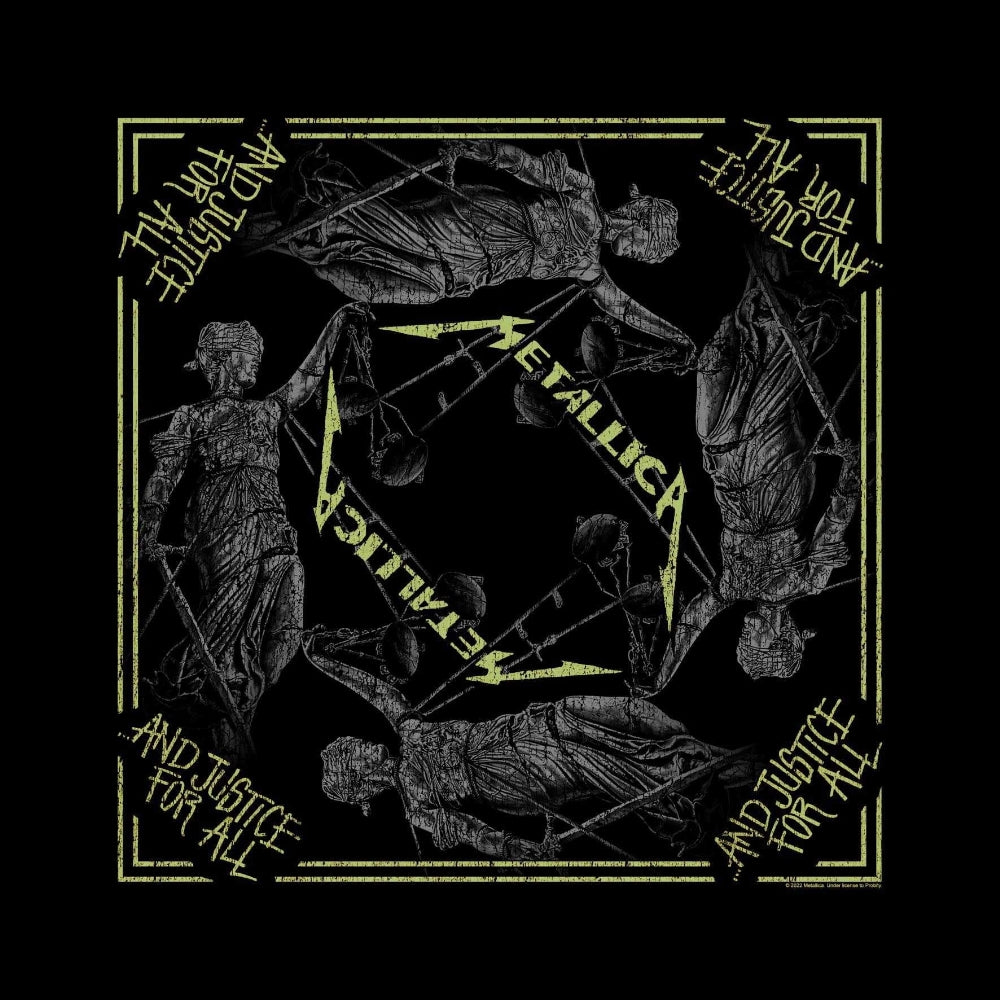 Metallica - And Justice For All - Bandana - Razamataz