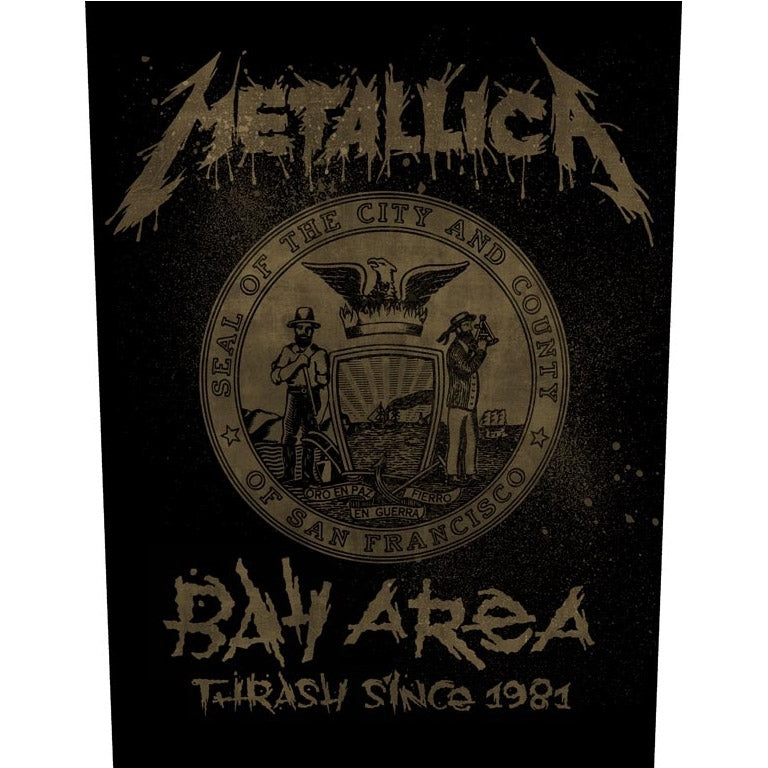 Metallica - Bay Area Thrash - BACKPATCH - Razamataz