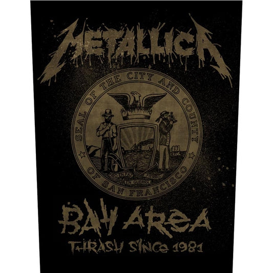 Metallica - Bay Area Thrash - BACKPATCH - Razamataz