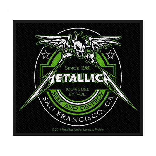 Metallica - Beer Label - Patch - Razamataz
