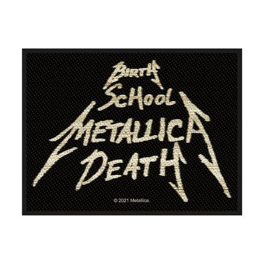 Metallica - Birth, School, Metallica, Death - Patch - Razamataz