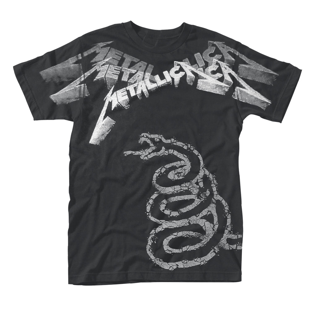 Metallica - Black Album Faded - T-shirt - PHD