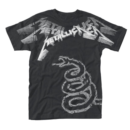 Metallica - Black Album Faded - T-shirt - PHD
