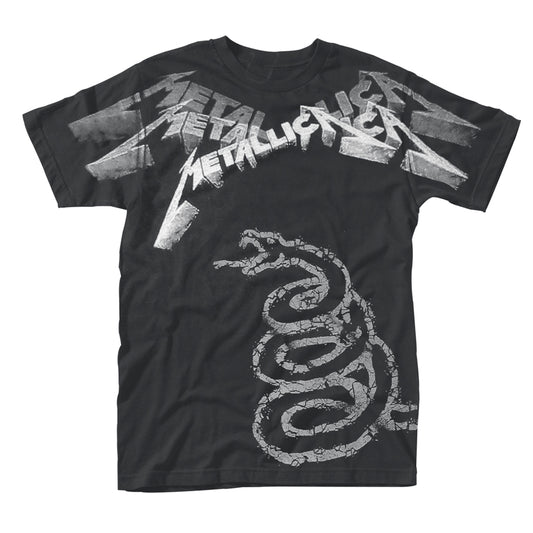 Metallica - Black Album Faded - T-shirt - PHD