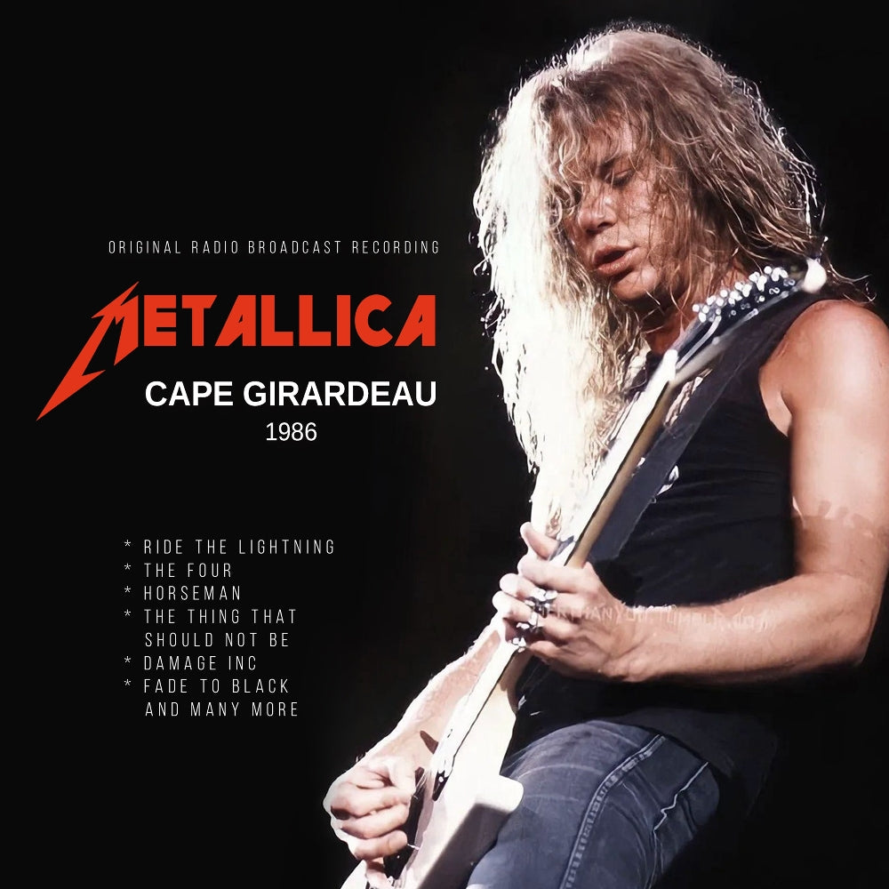 Metallica - Cape Girardeau 1986 (Original Radio Broadcast Recording) - CD - Laser Media