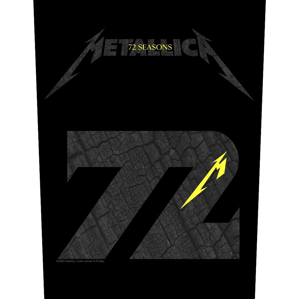 Metallica - Charred M72 - BACKPATCH - Razamataz
