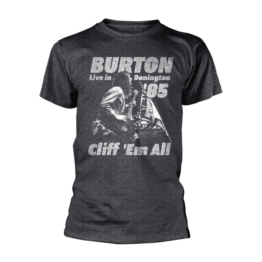 Metallica - Cliff Burton Flag Retro - T-shirt - PHD