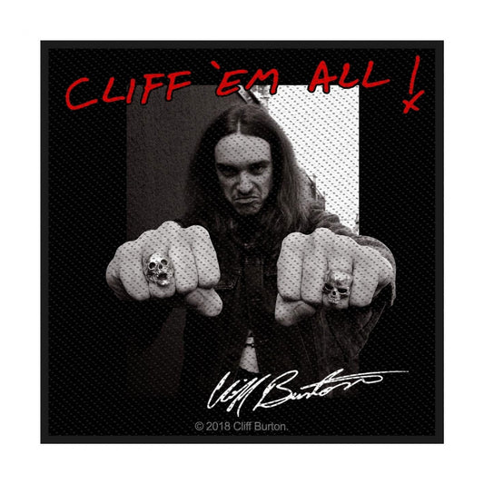 Metallica - Cliff 'em All - Patch - Razamataz