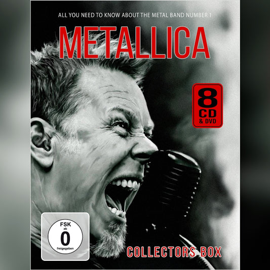 Metallica - Collectors Box (TV & Radio Broadcast Transmissions 1991-1994) - 8CD DIGISLEEVE A5 - Laser Media