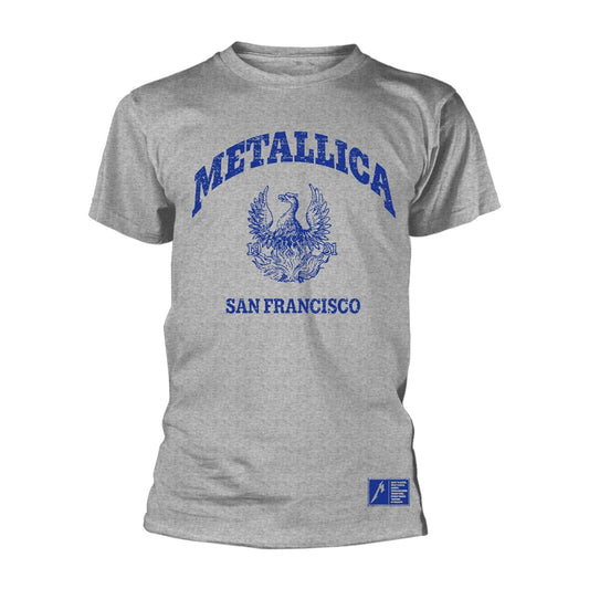 Metallica - College Crest - T-shirt - PHD