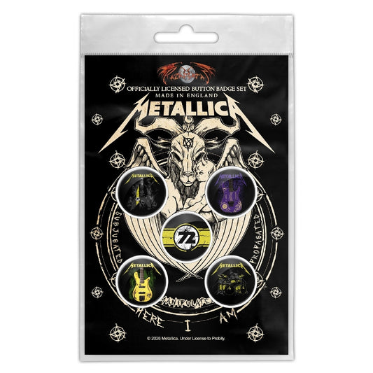 Metallica - If Darkness Had A son - BUTTON BADGE SET - Razamataz