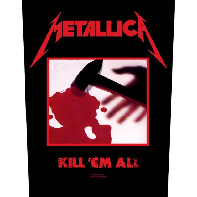 Metallica - Kill 'Em All - BACKPATCH - Razamataz