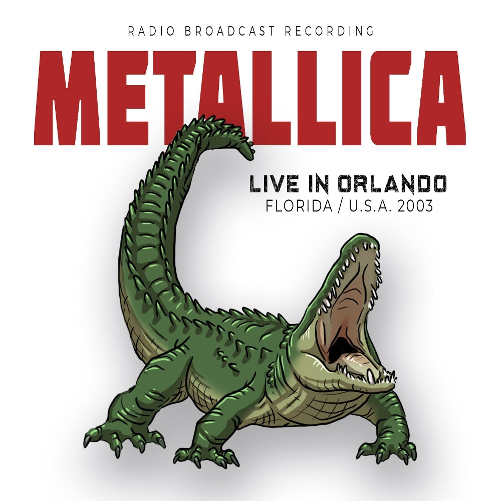 Metallica - Live In Orlando, Florida USA, 2003 (Radio Broadcast Recording) - CD DIGIPAK - Laser Media