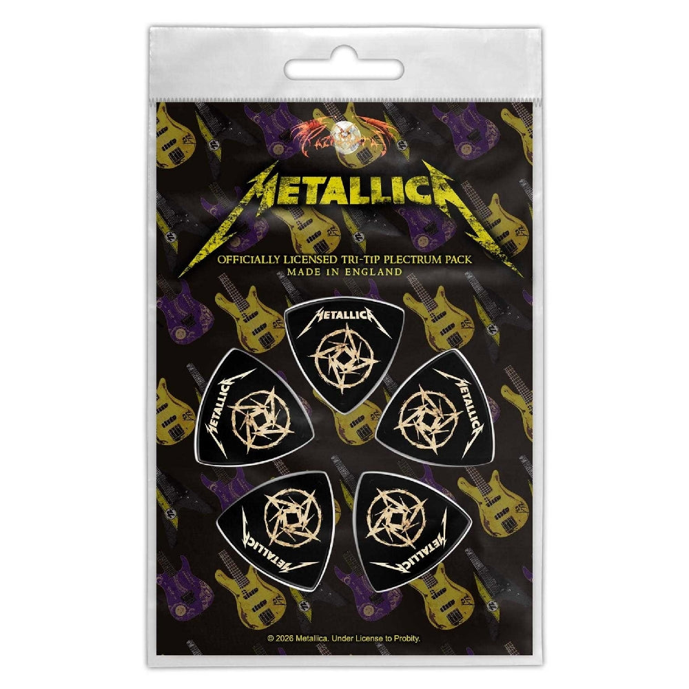 Metallica - Logo - Guitar Pick Set - Razamataz