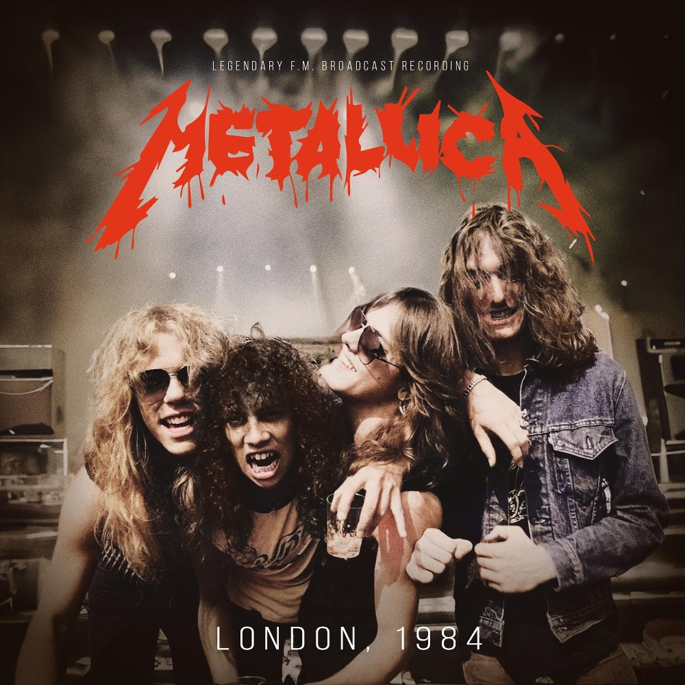 Metallica - London, 1984 (Legendary F.M. Broadcast Recording) - CD DIGIPAK - Laser Media