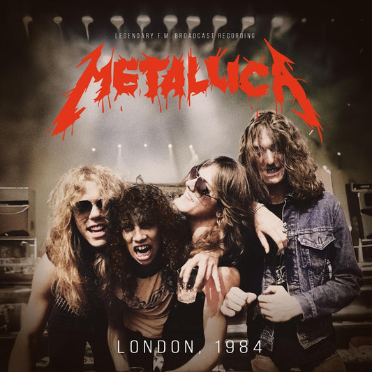 Metallica - London, 1984 (Legendary F.M. Broadcast Recording) - CD DIGIPAK - Laser Media