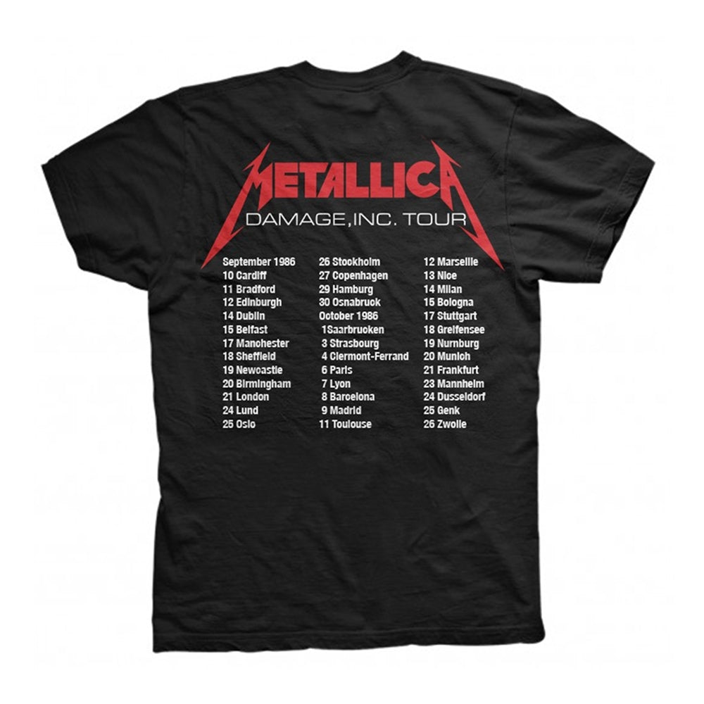 Metallica - MOP European Tour 86' - T-shirt - PHD - Image 2