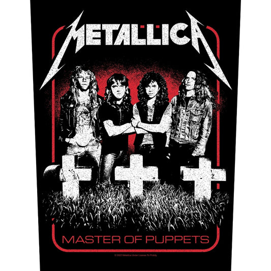 Metallica - Master Of Puppets Band - BACKPATCH - Razamataz