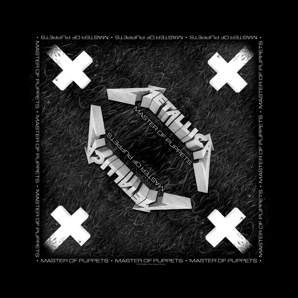 Metallica - Master Of Puppets - Bandana - Razamataz