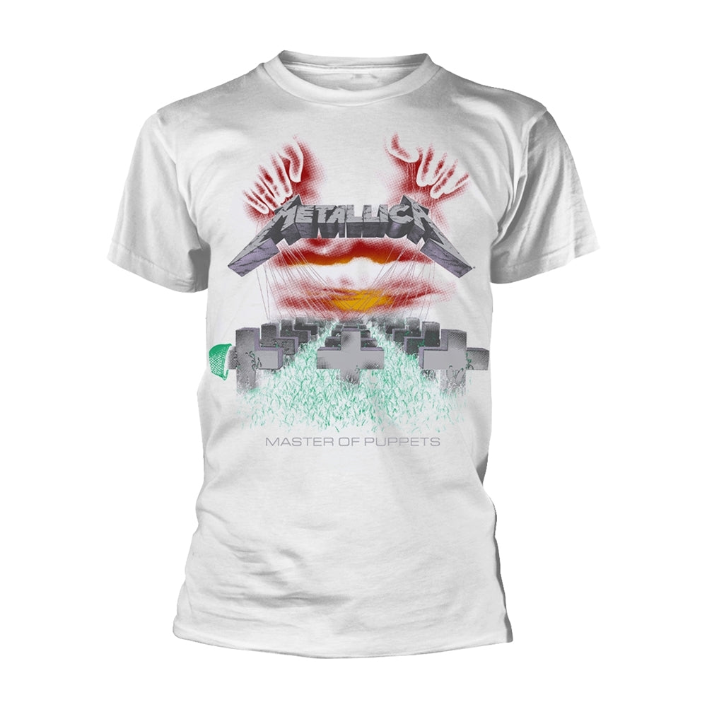 Metallica - Master Of Puppets White - T-shirt - PHD